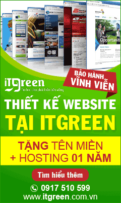 thiết kế website ITGREEN 